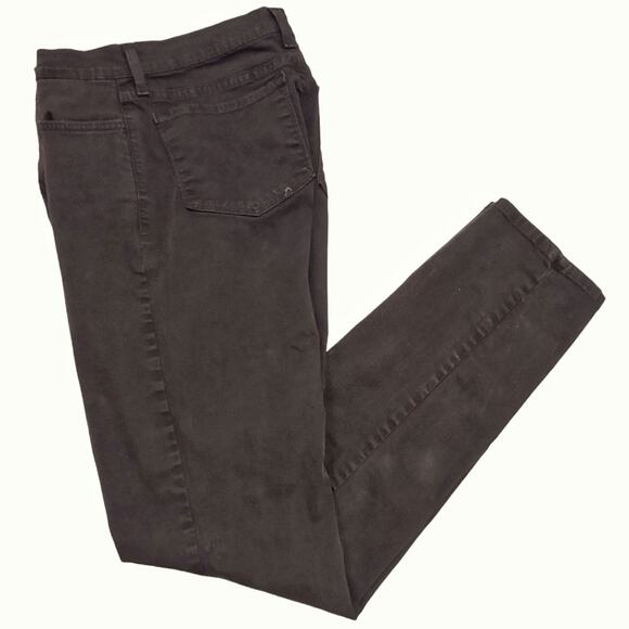 NYDJ Dark Brown Jeans Lift & Tuck Slender Skinny Stretch Denim Pants Size 4 - Picture 1 of 13